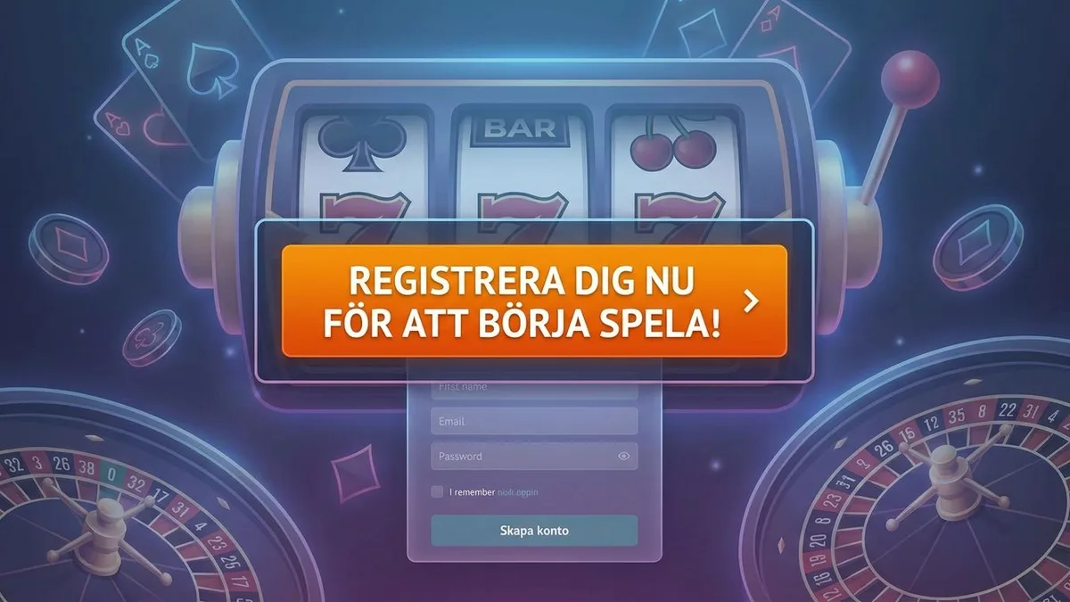 Registrera dig med bonus